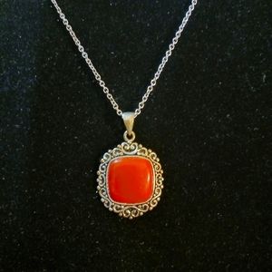 Vintage Carnelian Pendant